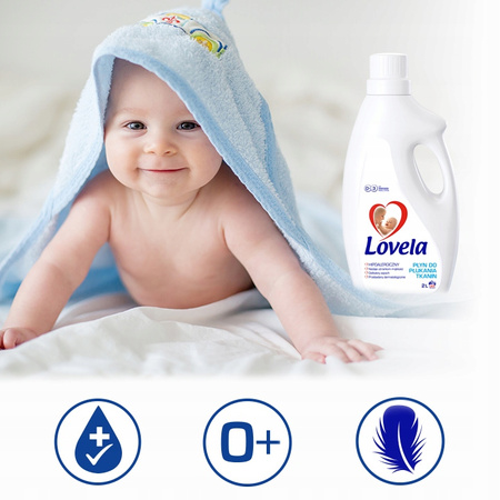 Lovela Hipoalergiczny Płyn do Płukania Tkanin 2 L x3