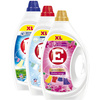 E Żel do Prania do Koloru oraz Bieli Mix 3x2,43L 162 prań