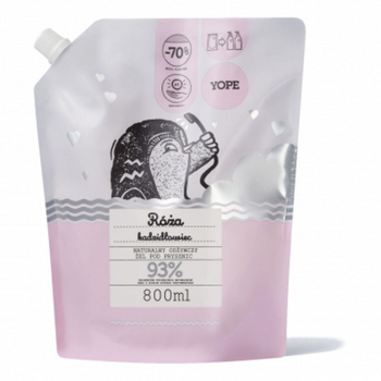 Yope Żel pod Prysznic Róża i Kadzidłowiec 800ml