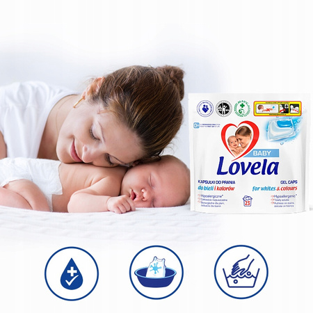 Lovela Hipoalergiczne Kapsułki do Prania 4x23 szt.