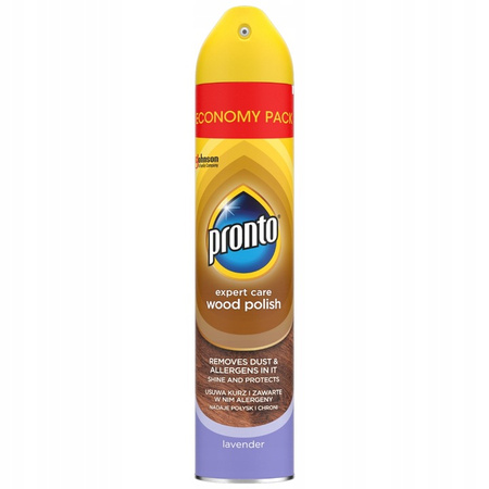 Pronto Expert do Czyszczenia i Pielęgnacji Mebli Drewnianych Lawenda 300ml