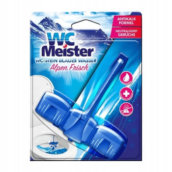 WC Meister zawieszka Barwiąca do WC Blue Alpen 45g