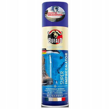 Bufalo Impregnat Ochrona Przed Wilgocią i Brudem do Odzieży i Obuwia 250 ml