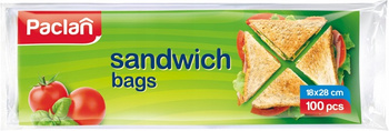 Paclan Woreczki Śniadaniowe 100 sztuk