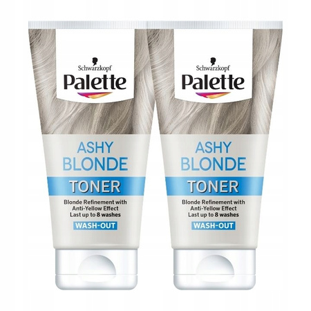 Palette Ashy Blonde Toner do Włosów 150ml x2