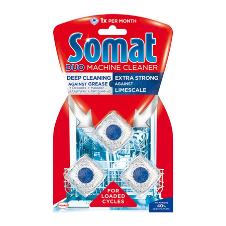 Somat Machine Cleaner Czyścik Zmywarki A3 x3