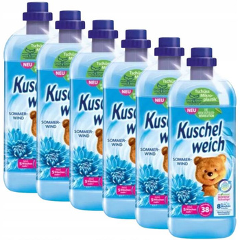Kuschelweich Sommerwind Płyn do Płukania 1L 38pr x6