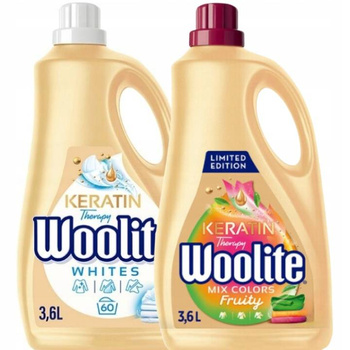 Woolite Fruity White Płyn do Prania Mix 2x3,6L