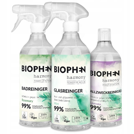 Naturalny Płyn do Mycia MIX Biophen 480ml x3 DE