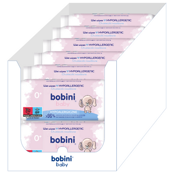 Bobini Baby Chusteczki Nawilżane dla Dzieci 60x14