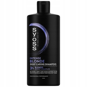 Syoss Blond&Silver Szampon do włosów Blond 440ml