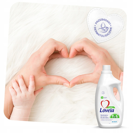 LOVELA Family Płyn do Prania Bieli 1,85L (28 pr)