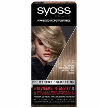 Syoss Farba do włosów 7_5 Popielaty Blond