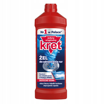 Kret Żel do Udrażniania Rur 500g