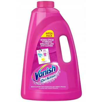 Vanish Oxi Action Odplamiacz w Płynie do Koloru Pink 3L