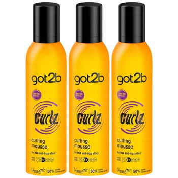 Got2b Twisted Pianka do Włosów 250ml x3