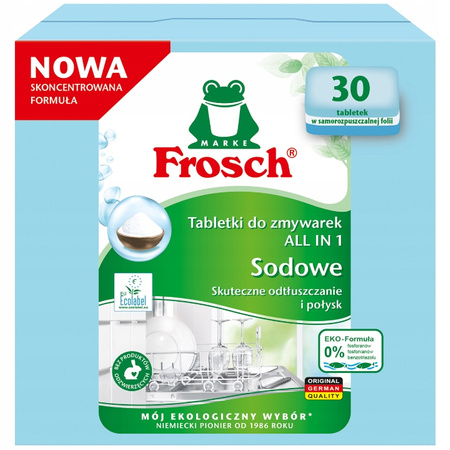 Frosch Sodowe Tabletki do Zmywarek All in 1 30sztk.