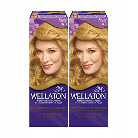 Wellaton Krem Koloryzujacy Złoty Blond 9/3 x2