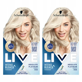 Live Intense Absolute Platinum 00A Rozjaśniacz x2
