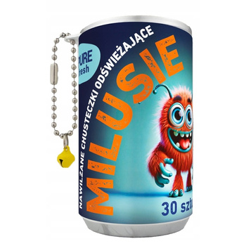 Pure Fresh Milusie Chusteczki Nawilżane w Puszcze Mini 30 szt.