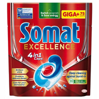 Somat Excellence Tabletki do Zmywarki 4w1 75 szt