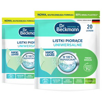 Dr Beckmann Chusteczki do Prania Uniwersalne 20szt x2