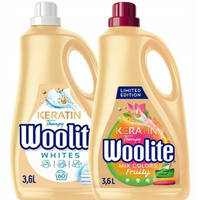 Woolite Fruity White Płyn do Prania Mix 2x3,6L