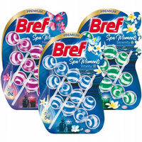 Bref Spa Moments Zawieszka Kostka do WC Mix 9x50g