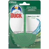 Duck Aqua Green Zawieszka do Czyszczenia Toalet WC 4w1 Bryza Sosna 36g