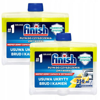 Finish Płyn Do Czyszczenia Zmywarki Lemon 2x250 ml
