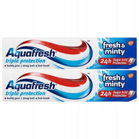Aquafresh Fresh & Minty Pasta do Zębów 2x75 ml