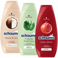 Schauma Szampon do Włosów Repair Herbs Color Mix