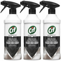 Cif Perfect Finish Stal Nierdzewna Spray 435ml x3