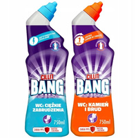 Cillit Bang Żel do Toalety Mix Zestaw 2x750ml