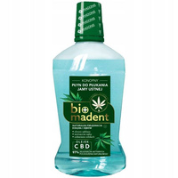 Bio Madent Konopny Płyn do Płukania Jamy Ustnej CBD 500 ml