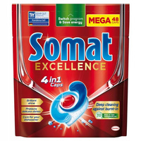 Somat Excellence 48 Tabletki do Zmywarki Mega 4w1