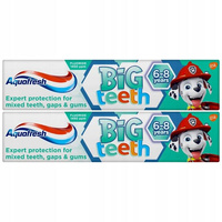 Aquafresh Pasta do Zębów do Dzieci Psi Patrol 2x50ml