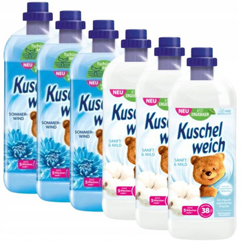 Kuschelweich Płyn do Płukania Mix Zapachów 6L 228p