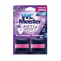 WC Meister Kostka Barwiąca do WC Lila 2x50g
