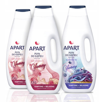 Apart Płyn do kąpieli Kremowy Relaksujący 3x1500