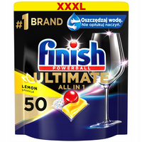FINISH ULTIMATE LEMON Tabletki do zmywarki 50