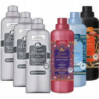 Tesori D'Oriente Płyn do Płukania Tkanin Mix Zapachów 6x760ml 228 prań