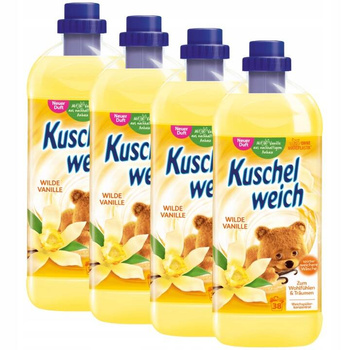 Kuschelweich Wilde Vanille Płyn do Płukania 1L 38p x4