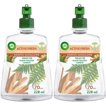 Air Wick Active Fresh Odświeżacz Wkład 228ml x2