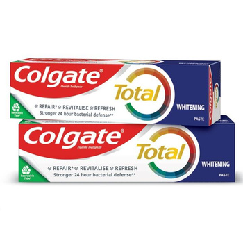 Colgate Total Wybielanie Pasta do Mycia Zębów 2x75ml