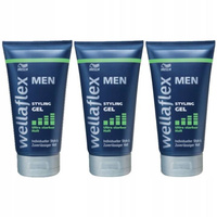 Wellaflex Żel Ultra Strong dla Mężczyzn 150ml X3