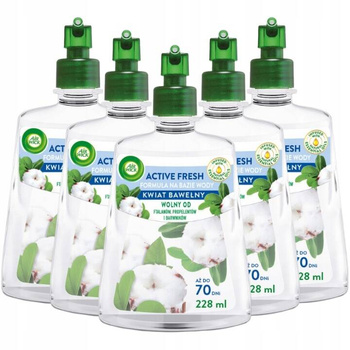 Air Wick Active Fresh Odświeżacz Powietrza 5x228ml Wkład