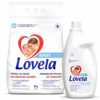 LOVELA Proszek Prania Kolor 4,1kg Płyn Płukania 2l