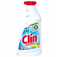 Clin Płyn do Mycia Szyb Zapas Lemon 500ml