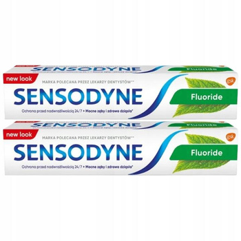 Sensodyne Fluoride Pasta do Zębów 2x75ml